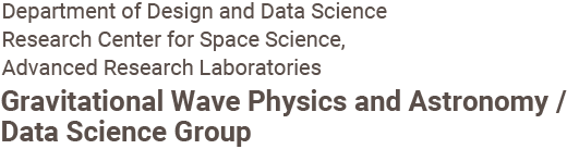 Gravitational Wave Physics and Astronomy /Data Science Group