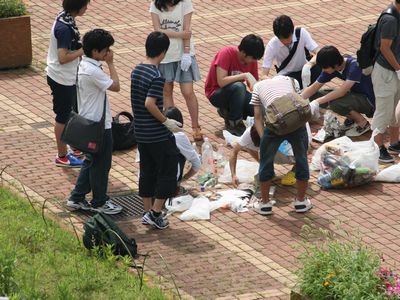 横浜キャンパス 情報メディア学科による混在率調査
