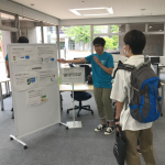 2023年オープンキャンパスで音声クローニング体験システムを展示