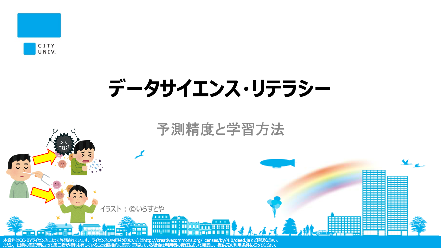 「精度と学習方法」