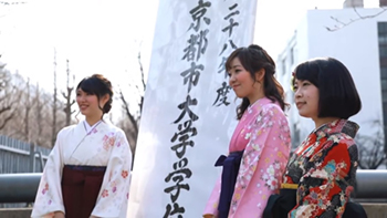 夢を追いかける時間はそのまま幸せな時間になっていく 学位授与式