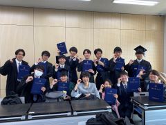 学位授与式後