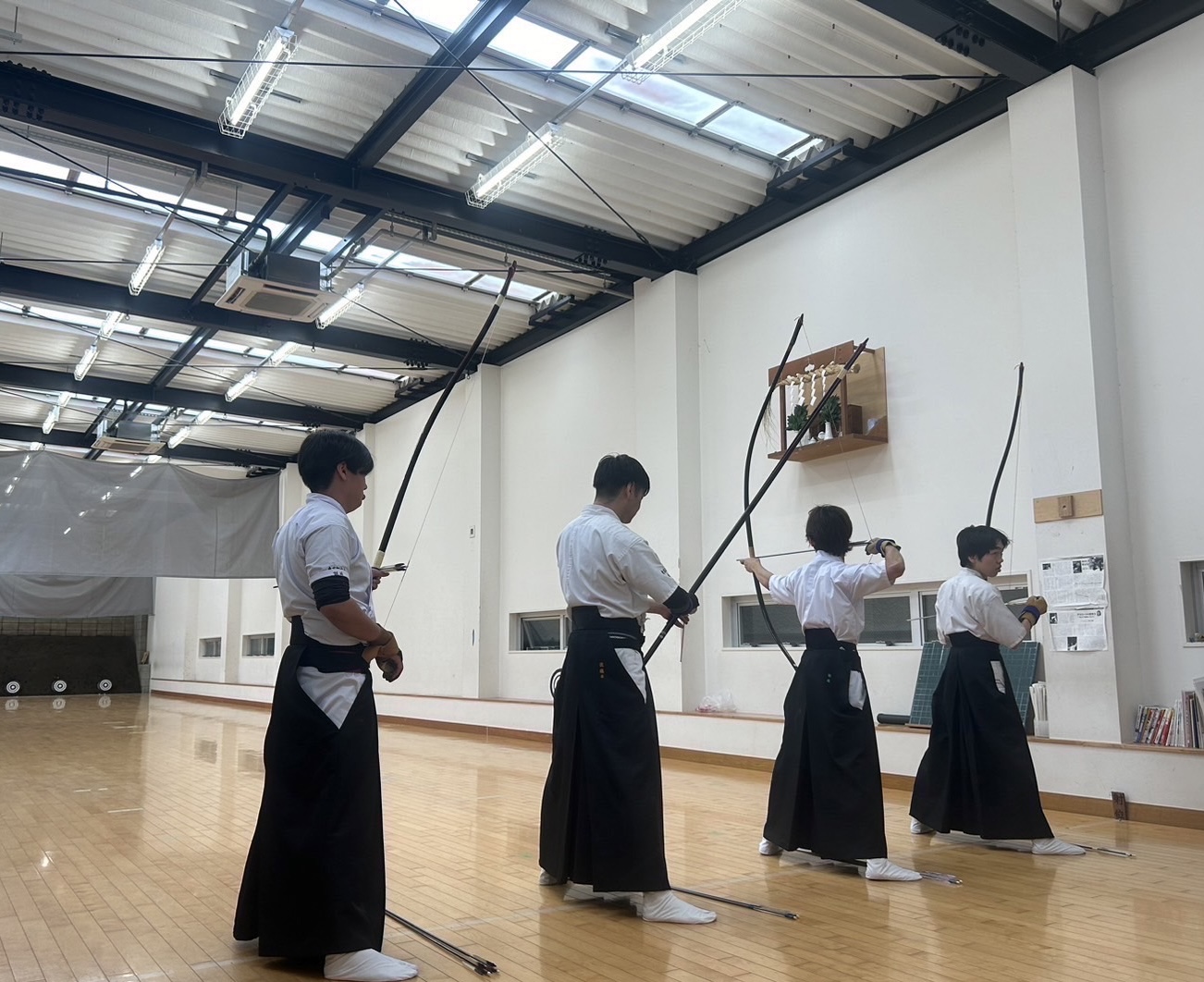 親善試合の写真